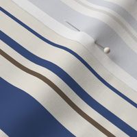 Moose Stripes - Brown & Blue