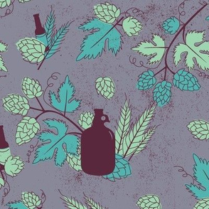 Vintage Beer Garden - Violet 