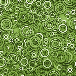 greenery ripple  rings