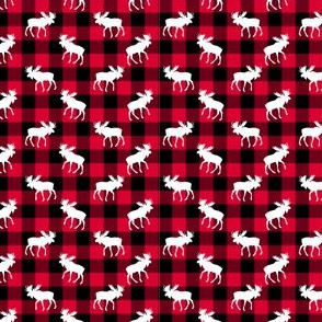 Scattered Moose Buffalo Check