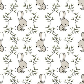 cute bunnies - easter spring - LAD19