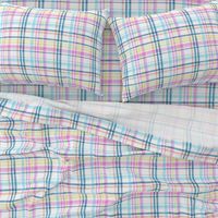 Easter Watercolor Plaid multi LAD19