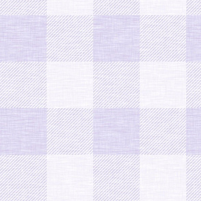 XL Buffalo Check - Lavender - wallpaper