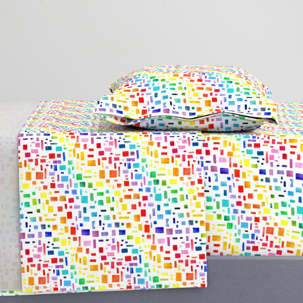 Rainbow blocks - smaller scale