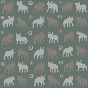 Camo Tribal Animals