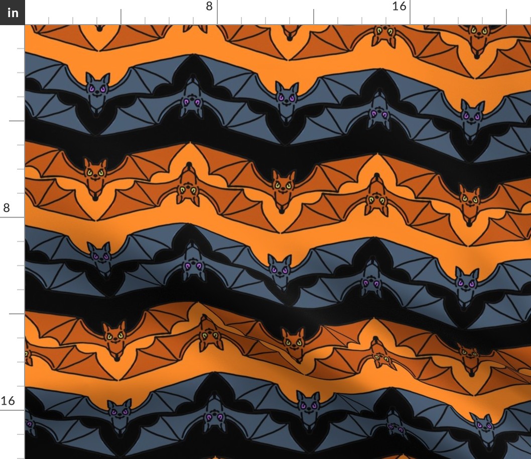 Two Tone Bat Stripe