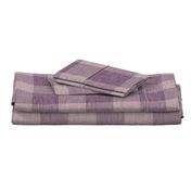 4” Textured Buffalo Plaid - Mauve