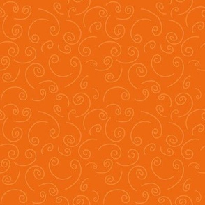 summer rain combi - orange swirls