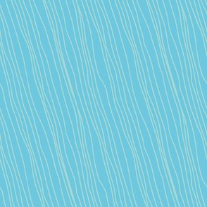 summer rain combi - light blue lines