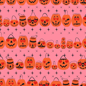 Valloween Pails- Pink