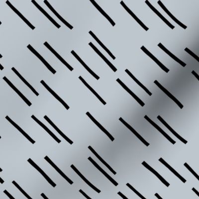 Basic stripes and strokes diagonal rain monochrome circus theme black and white gray