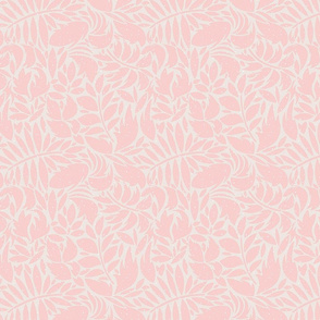 Abstract Pink Leaves