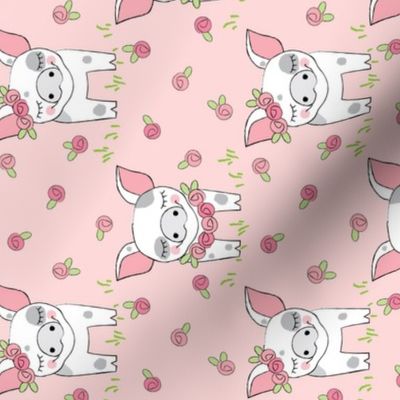 spotted-pig-with-roses-on-pink rotated