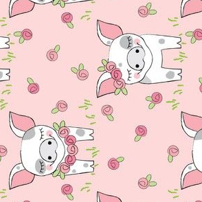 spotted-pig-with-roses-on-pink rotated