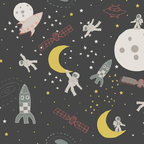 SpaceTravel Moon Landing // Princess Awesome