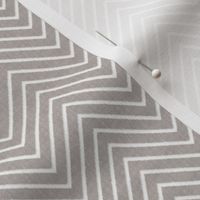 Chevron Chic - Mini - Silver Grey