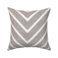 Chevron Chic - Maxi - Silver Grey