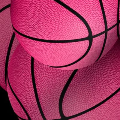 pink basketballs fade to black