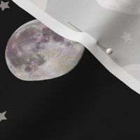 Holographic Moon Polk-a-dot