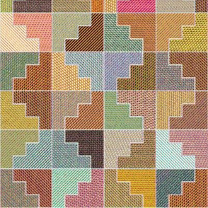 Wari Quilt - mineral