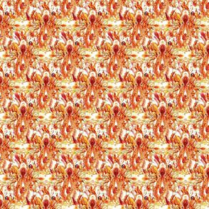 tangerine pattern dense