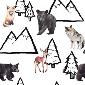 Forest Animals - Large Scale