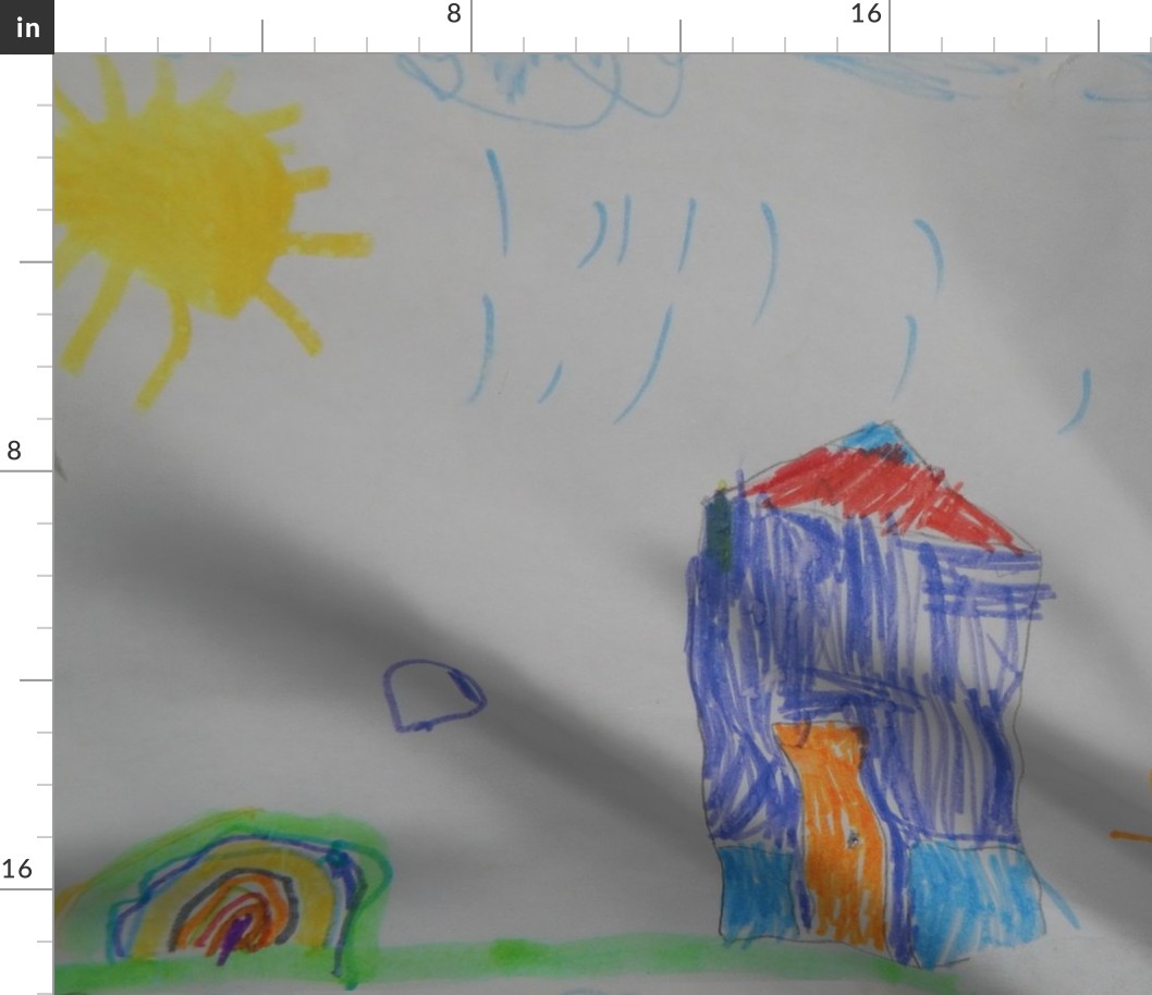 Children's drawings for early child development in school