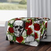 skulls and roses