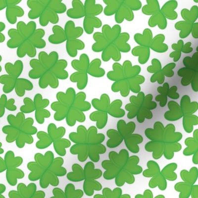 Saint Patrick's Day Clover Shamrock Green Four Leaf Clover