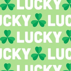 St Patrick's Day Lucky Luck Shamrock Green-01