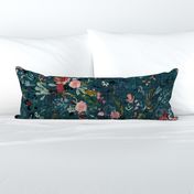 Fable Floral (teal) JUMBO
