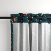 Fable Floral (teal) JUMBO