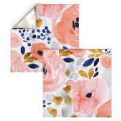 genevieve floral half drop