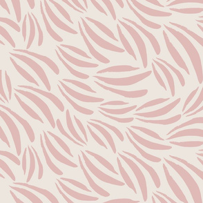 Paint daubs blush pink pattern girls nursery