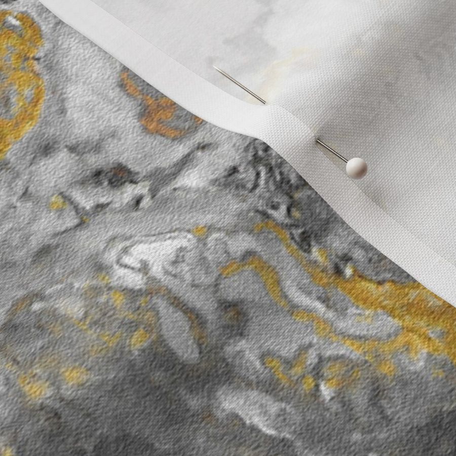 Yellow Grey Marble