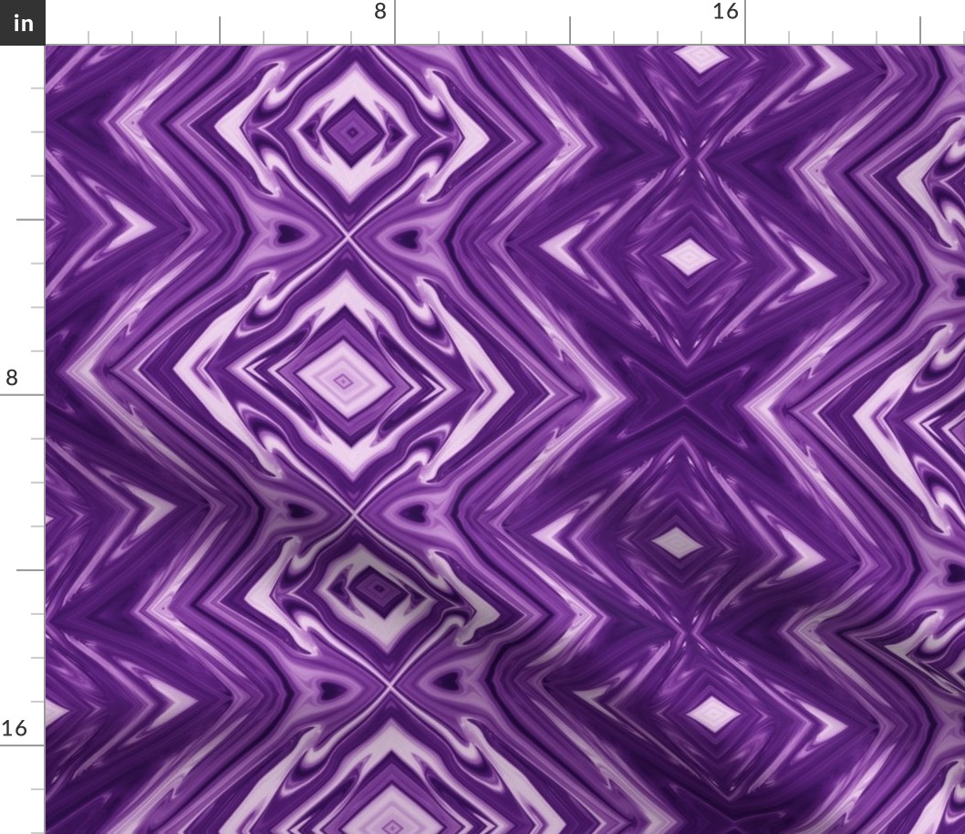 GP15 - XL - Geometric Pillars in Purple and Lavender