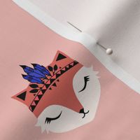 Fox Feathers - Dusty Pink