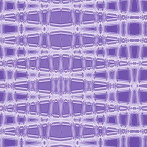 Smocked Trellis in Monochromatic Violet