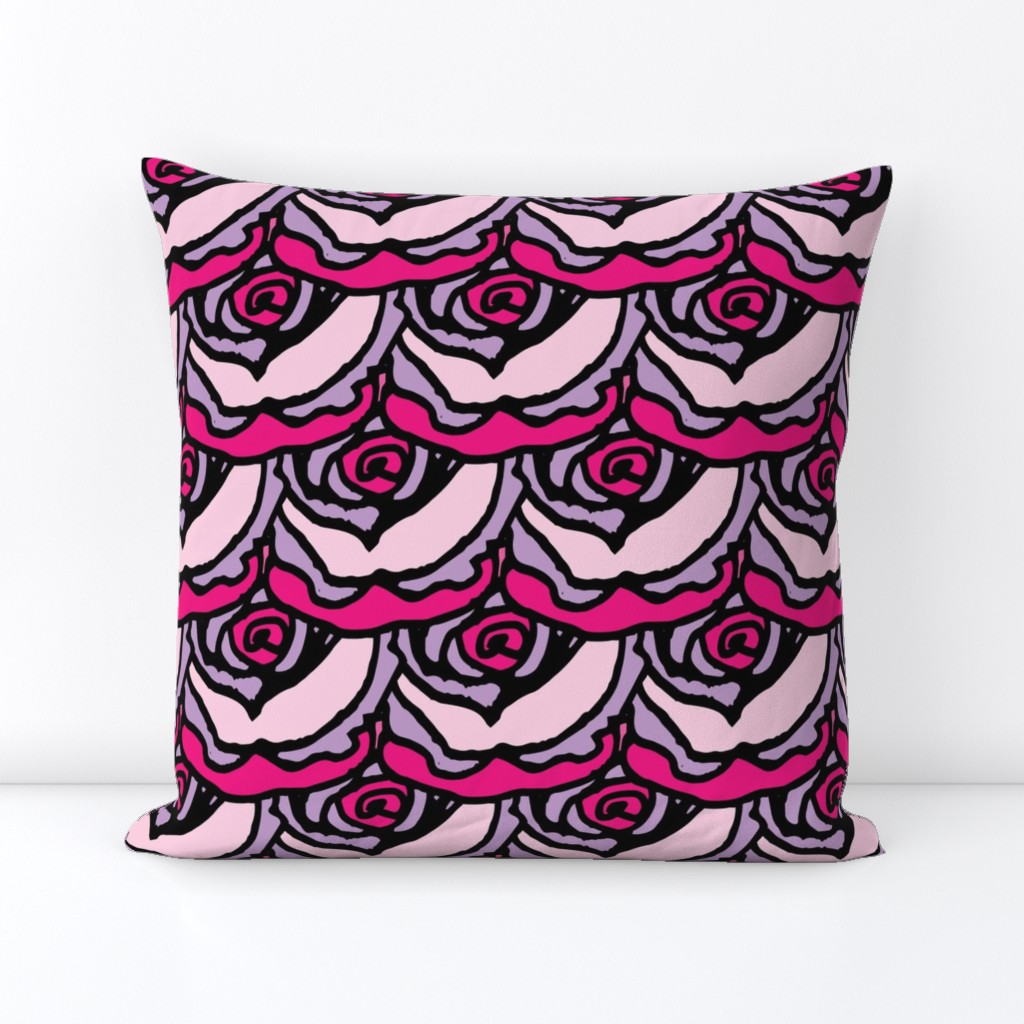 Rockabilly Pink Rose