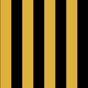 InchStripes in Black and Gold by Paducaru