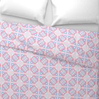 Merlins Knot Blues Pinks 6 White-clean