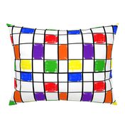 Mondrian with a Twist - Shabby Chic (large)