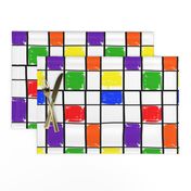 Mondrian with a Twist - Shabby Chic (large)