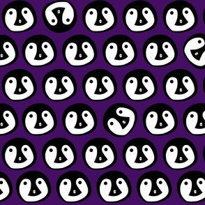 Penguin Animal Print - Purple