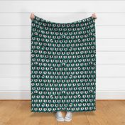 Green Penguin Animal Print