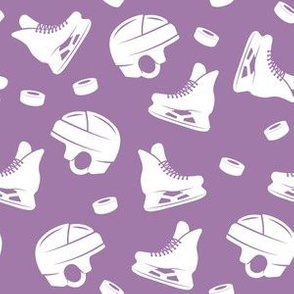 Ice hockey - purple medley - LAD19
