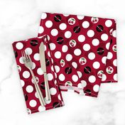 Rockabilly Vinyl Polka Dots