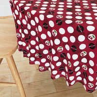 Rockabilly Vinyl Polka Dots