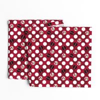 Rockabilly Vinyl Polka Dots