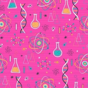 Midcentury Modern Science (Pink)